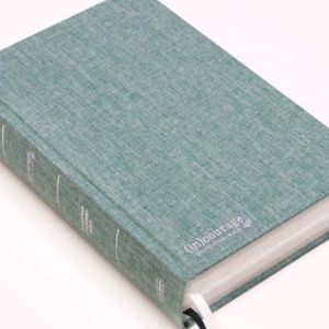 CSB (in)courage Devotional Bible, Green Cloth